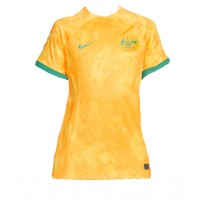 Fotballdrakt Dame Australia Hjemmedrakt VM 2022 Kortermet